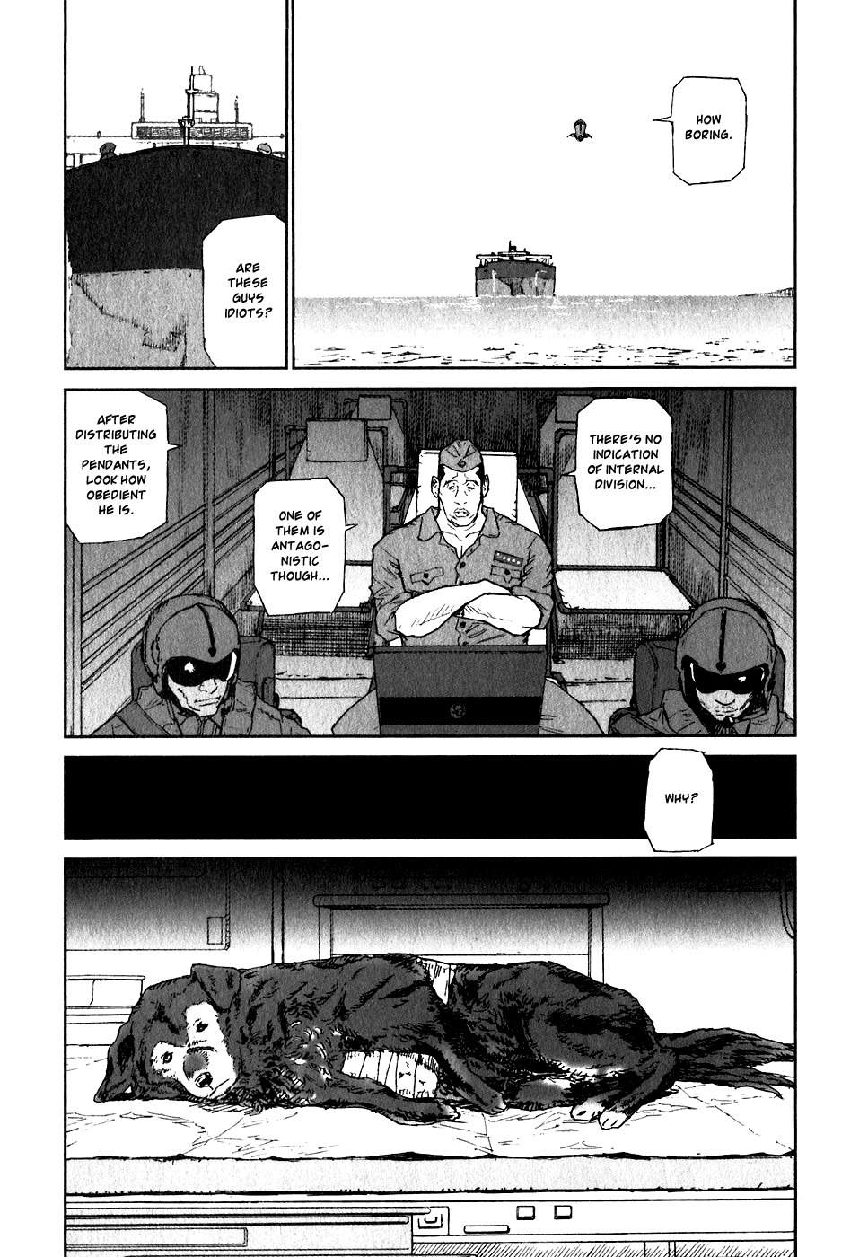 Kidou Ryodan Hachifukujin Chapter 24 page 7 - Chapter 24: Brain Tank Doesn't Shead a Tear