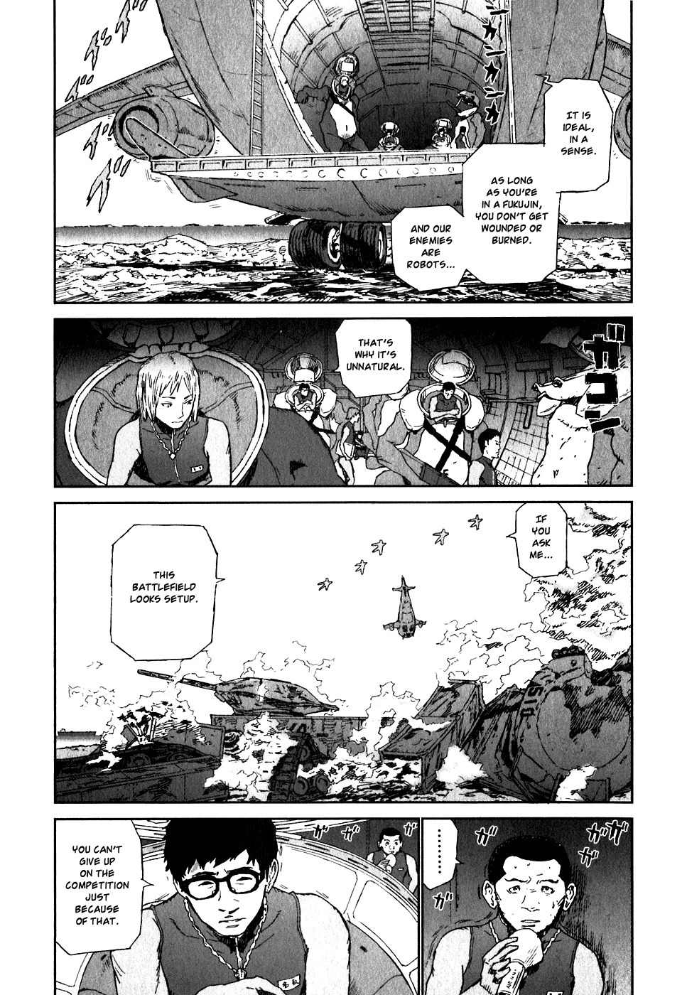 Kidou Ryodan Hachifukujin Chapter 25 page 14 - Chapter 25: Fierce Competition