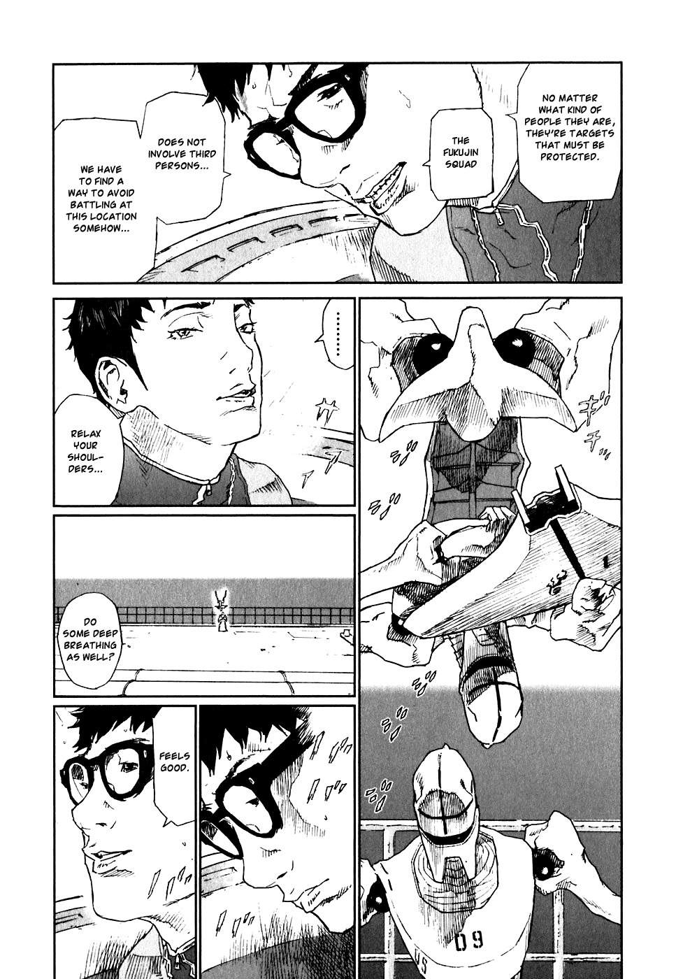 Kidou Ryodan Hachifukujin Chapter 26 page 11 - Chapter 26: Heaven's Net is Wide and Course, Yet Nothing Slips Through