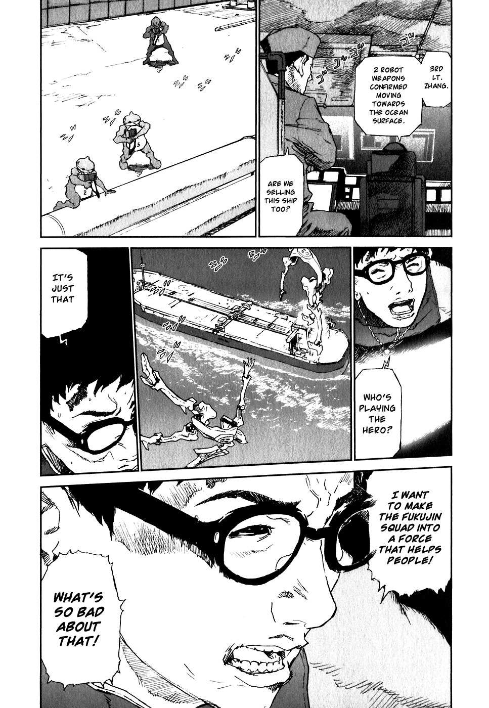 Kidou Ryodan Hachifukujin Chapter 26 page 16 - Chapter 26: Heaven's Net is Wide and Course, Yet Nothing Slips Through