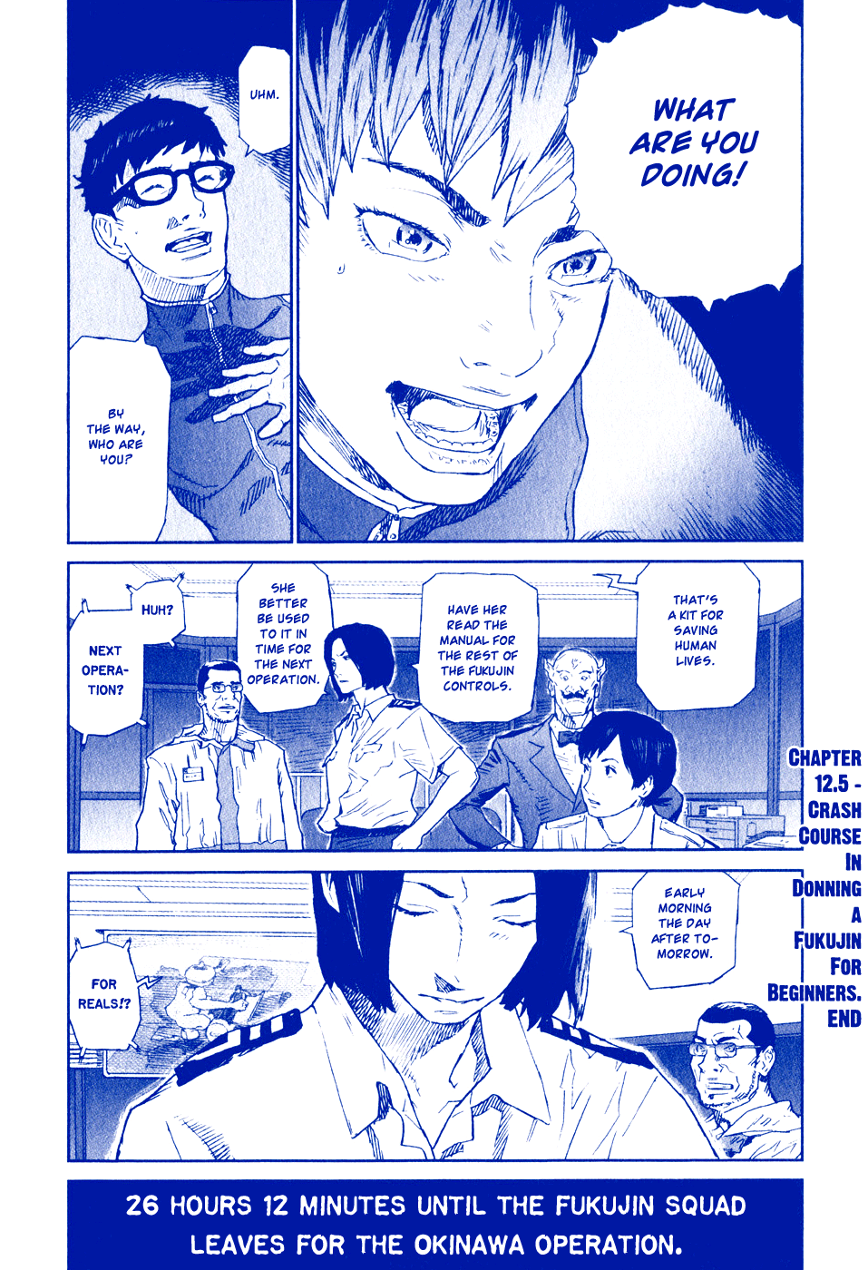 Kidou Ryodan Hachifukujin Chapter 27.5 page 18 - Chapter 27.5: Crash Course in Donning a Fukujin for Beginners