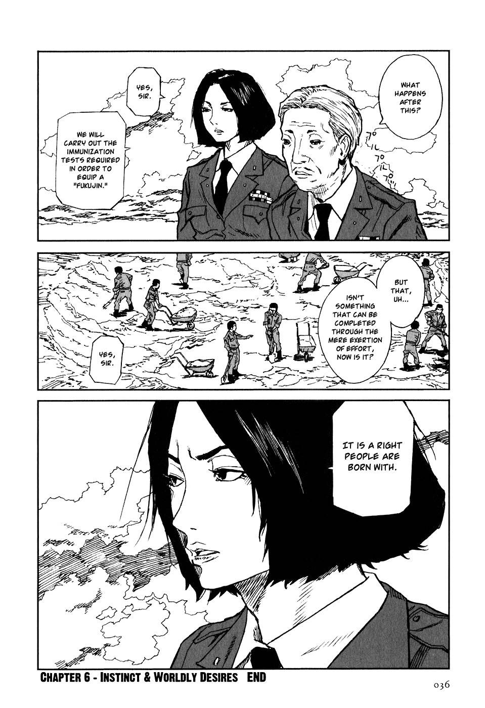 Kidou Ryodan Hachifukujin Chapter 6 page 38 - Chapter 6: Instincts and Wordly Desires