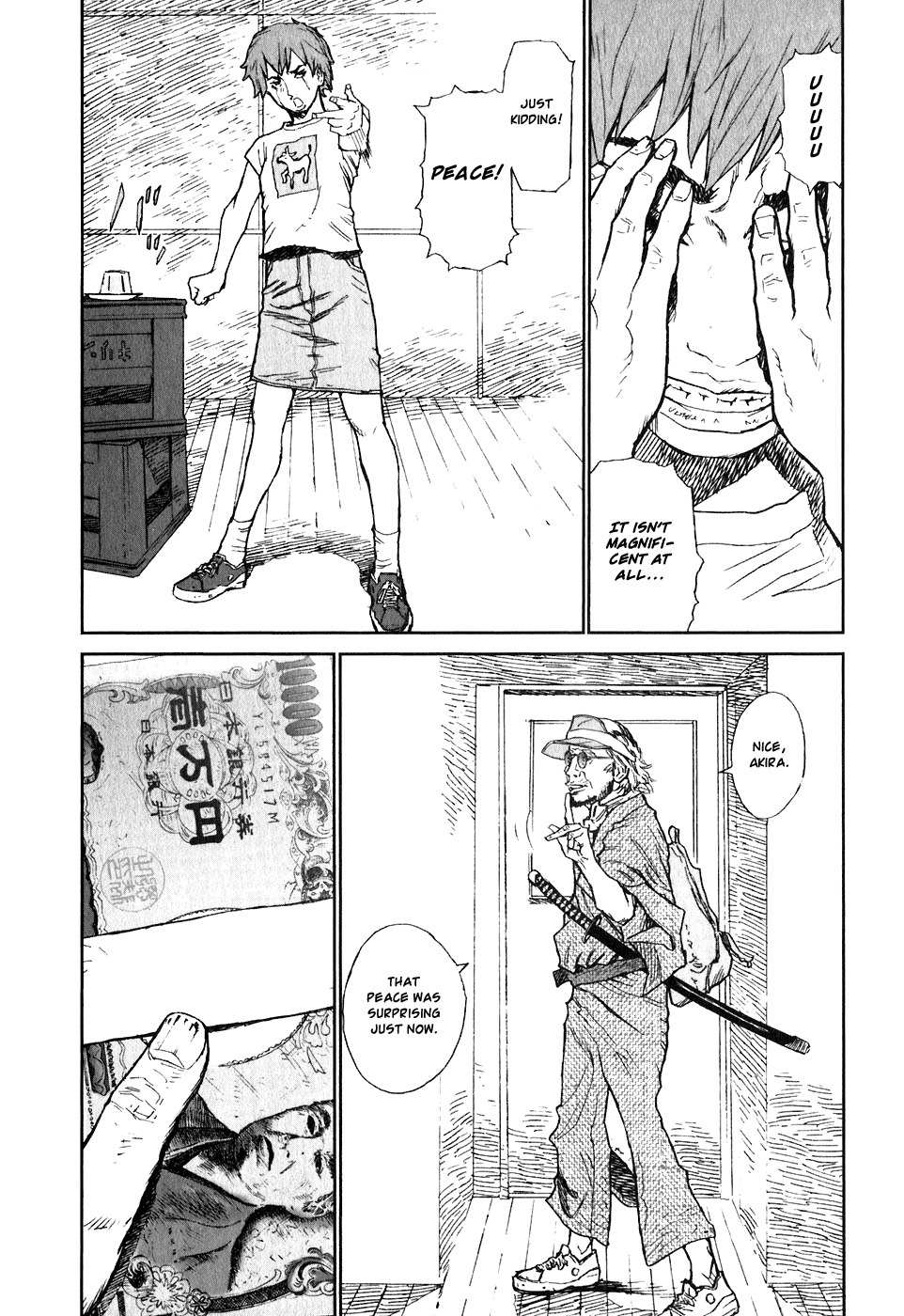 Kidou Ryodan Hachifukujin Chapter 7 page 22 - Chapter 7: Sayonara Girl