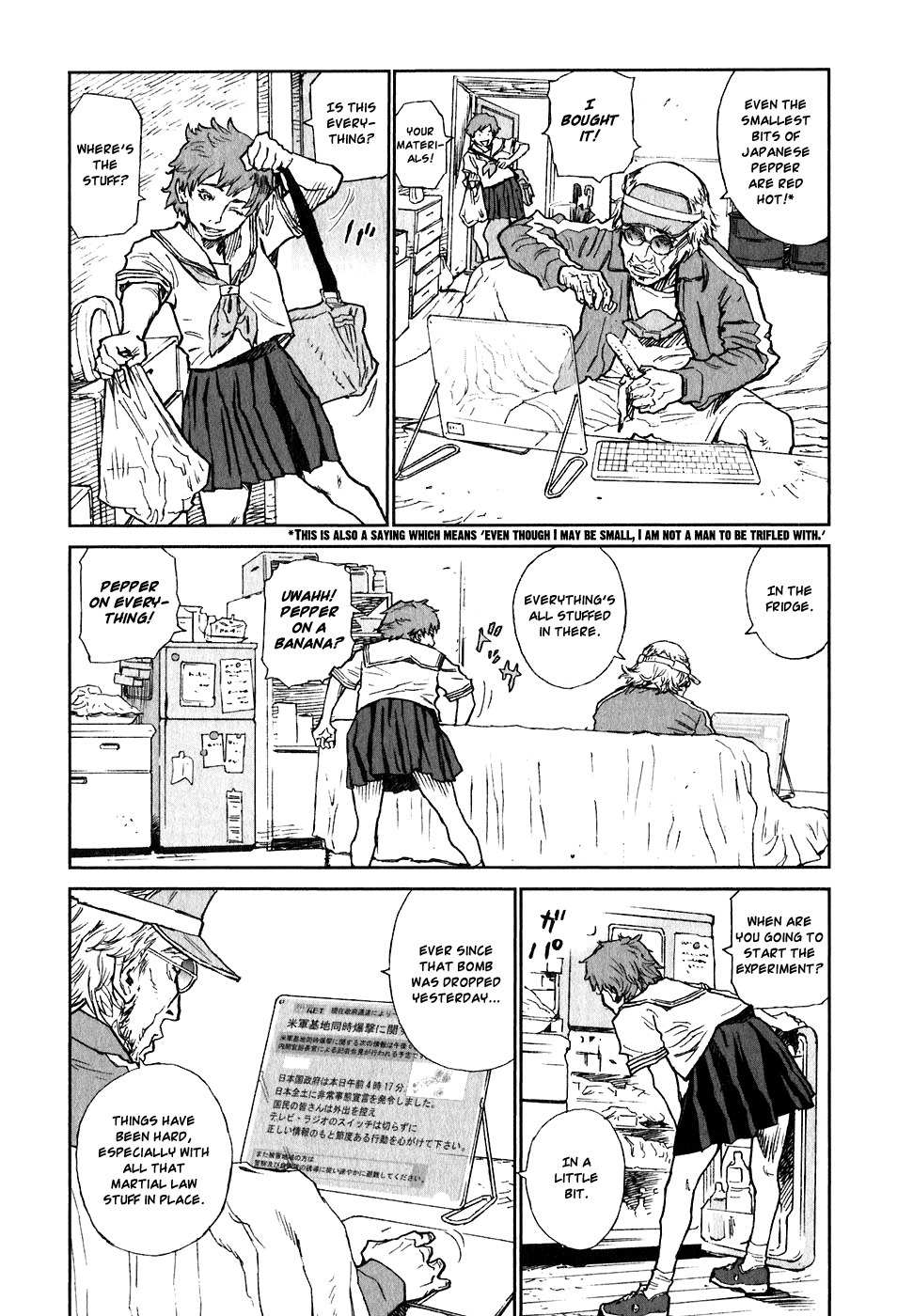 Kidou Ryodan Hachifukujin Chapter 7 page 7 - Chapter 7: Sayonara Girl