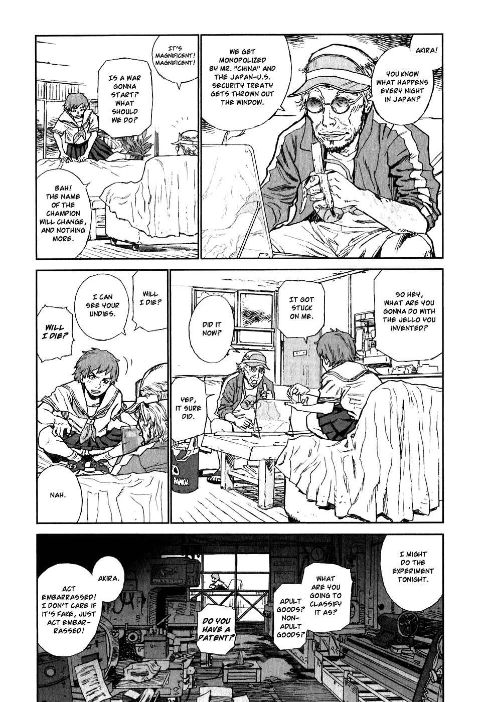 Kidou Ryodan Hachifukujin Chapter 7 page 9 - Chapter 7: Sayonara Girl