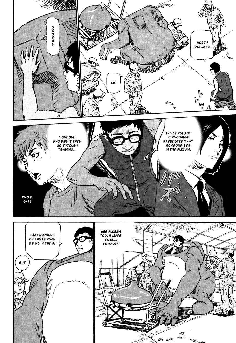 Kidou Ryodan Hachifukujin Chapter 9 page 35 - Chapter 9: Light My Behind on Fire