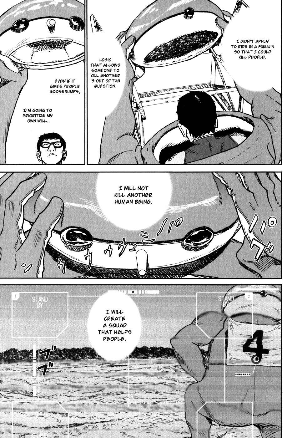 Kidou Ryodan Hachifukujin Chapter 9 page 36 - Chapter 9: Light My Behind on Fire