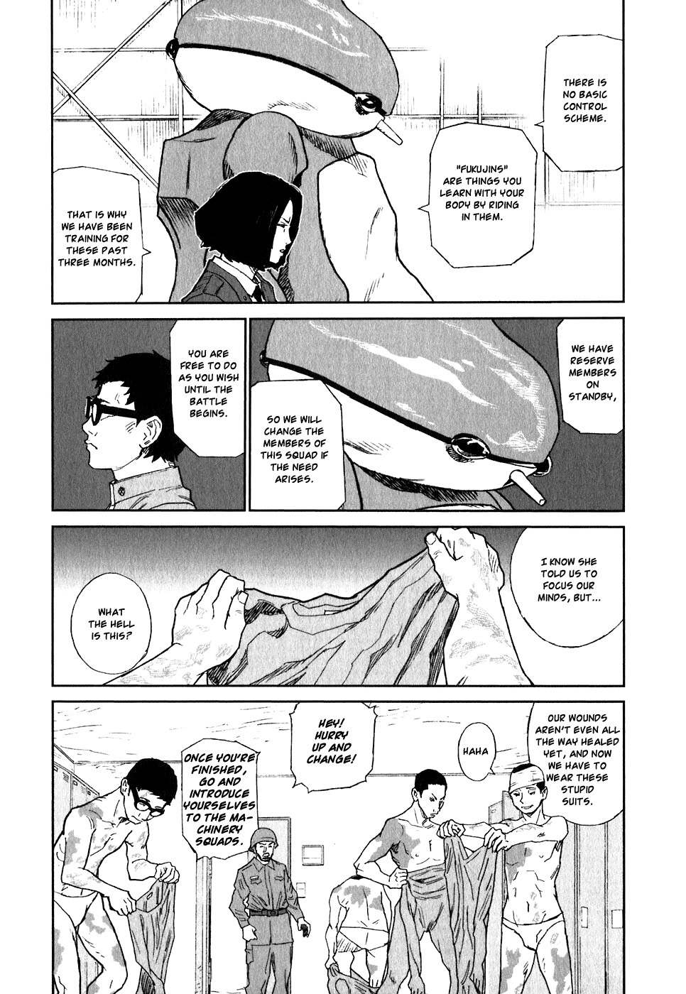Kidou Ryodan Hachifukujin Chapter 9 page 6 - Chapter 9: Light My Behind on Fire