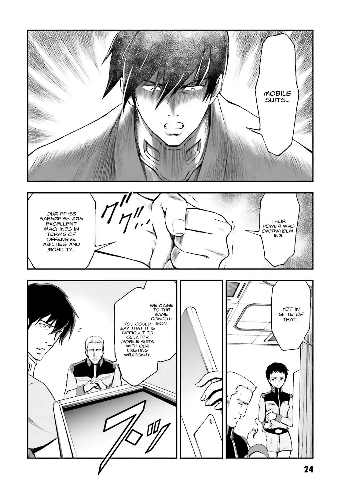Kidou Sensehi Gundam - The Blue Destiny Chapter 1 page 22 - Chapter 1: Stage 1 - 11th Autonomous Mechanized Composite Corps