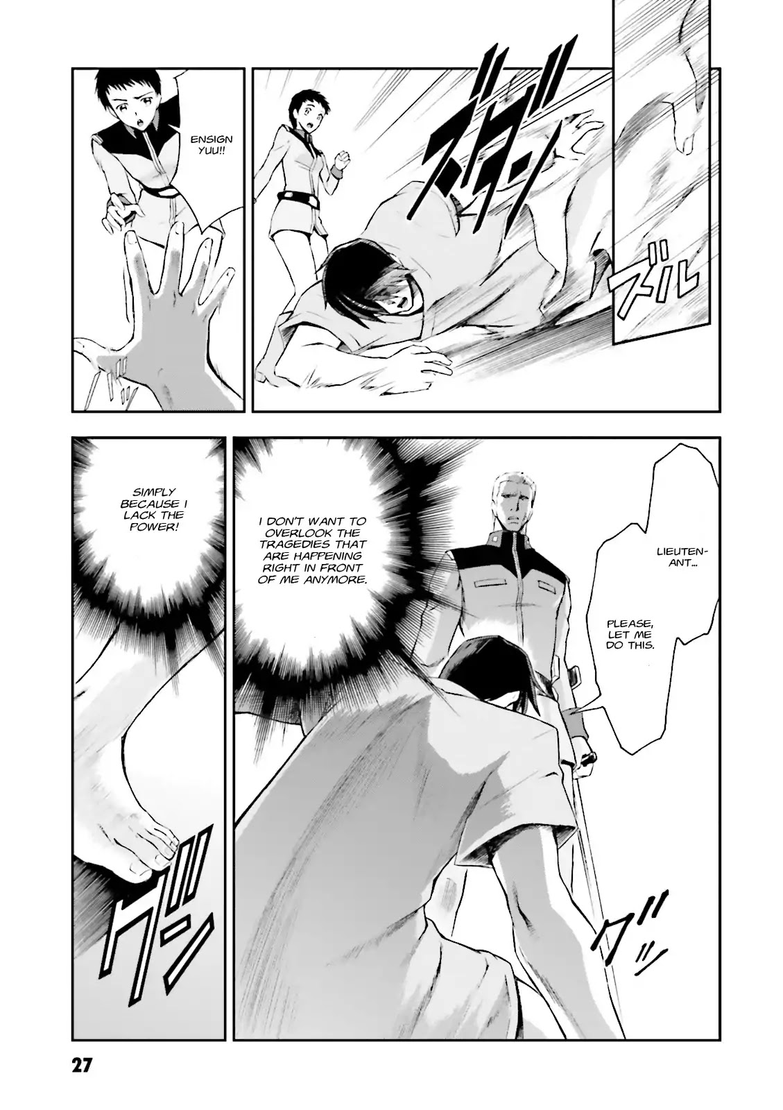 Kidou Sensehi Gundam - The Blue Destiny Chapter 1 page 25 - Chapter 1: Stage 1 - 11th Autonomous Mechanized Composite Corps
