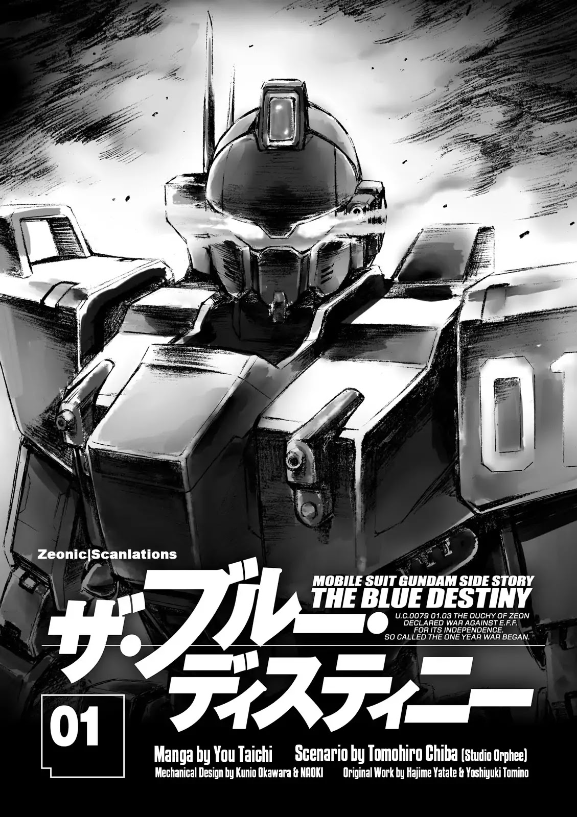 Kidou Sensehi Gundam - The Blue Destiny Chapter 1 page 6 - Chapter 1: Stage 1 - 11th Autonomous Mechanized Composite Corps