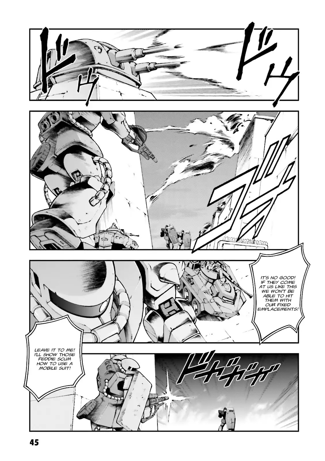 Kidou Sensehi Gundam - The Blue Destiny Chapter 2 page 13 - Chapter 2: Stage 2 - Attack by Moonlight