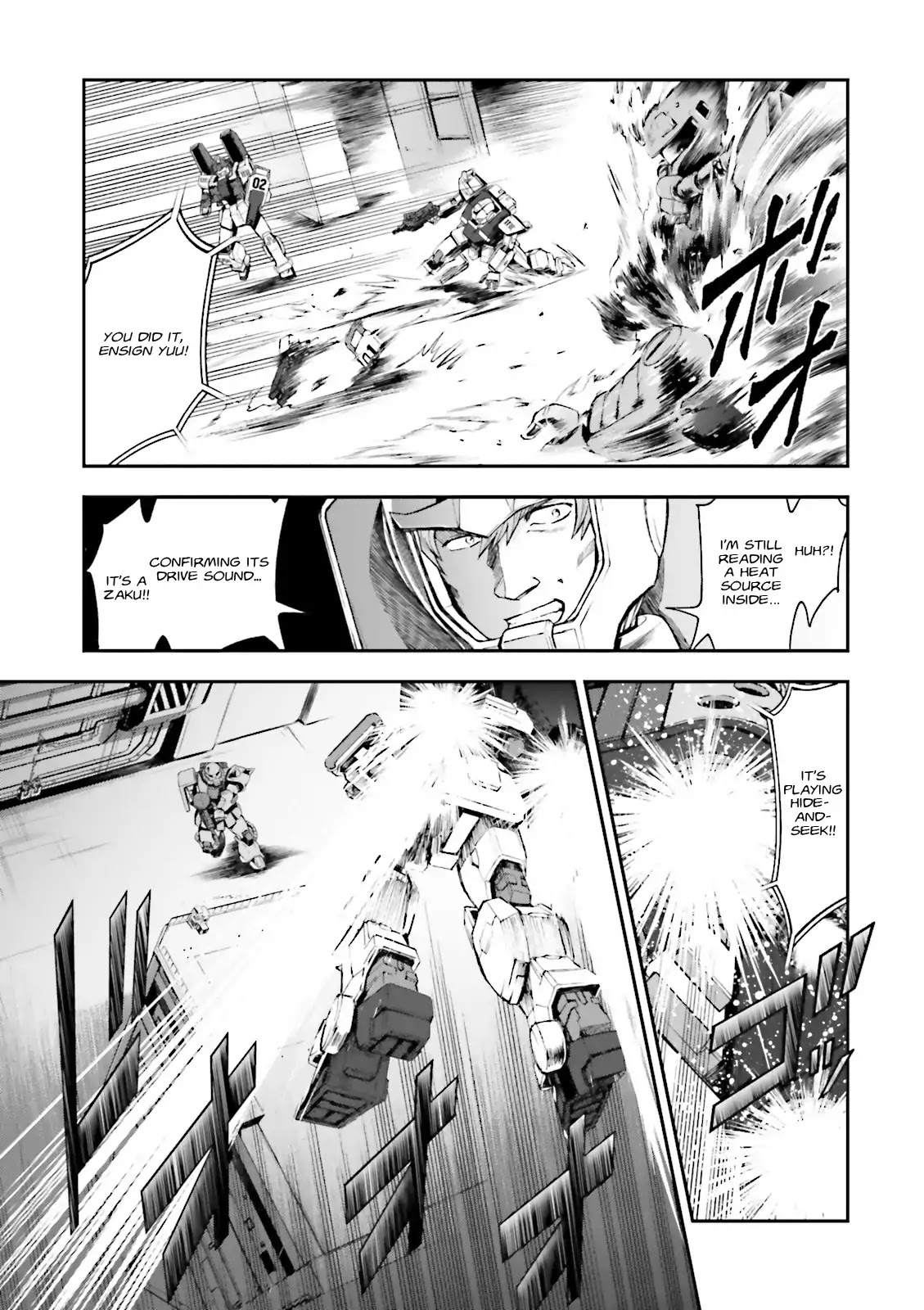 Kidou Sensehi Gundam - The Blue Destiny Chapter 2 page 17 - Chapter 2: Stage 2 - Attack by Moonlight