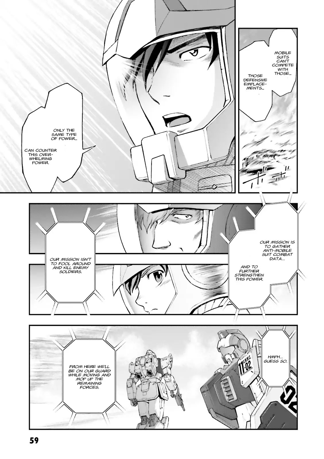 Kidou Sensehi Gundam - The Blue Destiny Chapter 2 page 27 - Chapter 2: Stage 2 - Attack by Moonlight