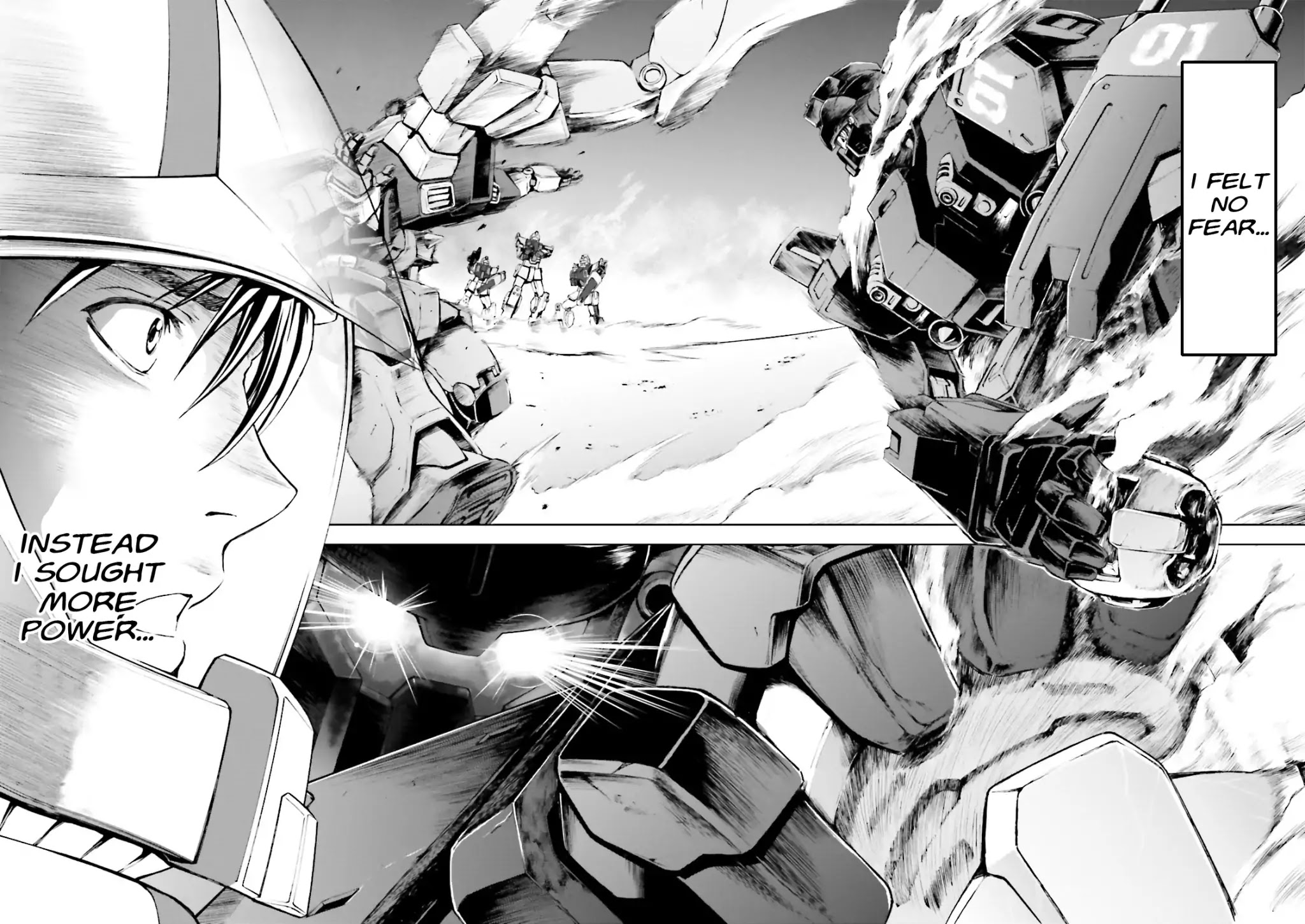 Kidou Sensehi Gundam - The Blue Destiny Chapter 2 page 36 - Chapter 2: Stage 2 - Attack by Moonlight
