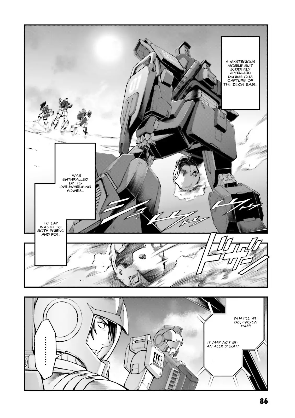 Kidou Sensehi Gundam - The Blue Destiny Chapter 3 page 16 - Chapter 3: Stage 3 - Blue Terror