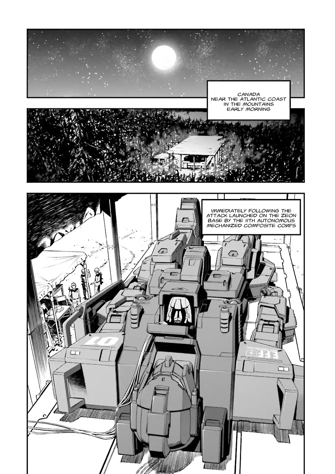 Kidou Sensehi Gundam - The Blue Destiny Chapter 3 page 4 - Chapter 3: Stage 3 - Blue Terror