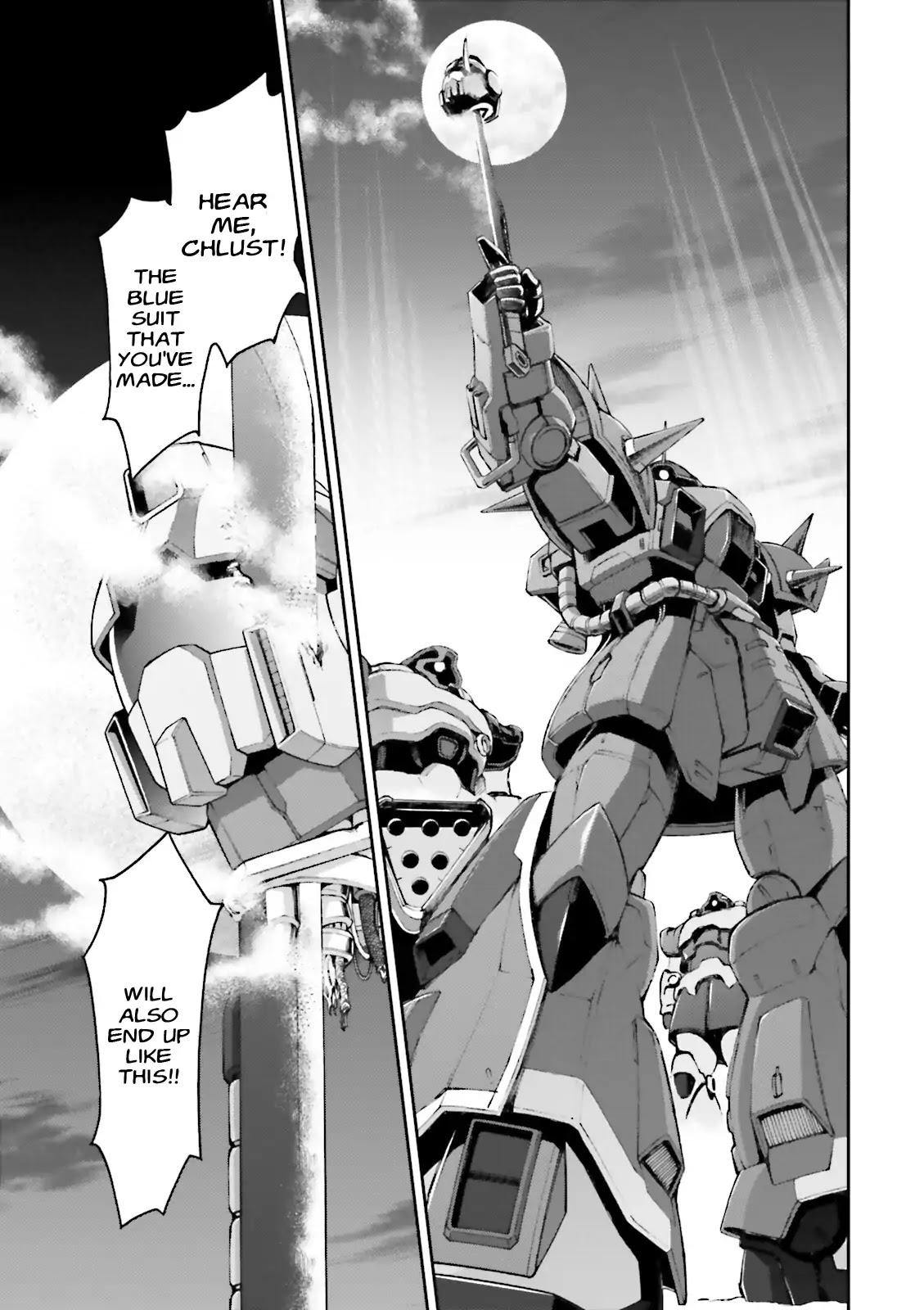 Kidou Sensehi Gundam - The Blue Destiny Chapter 4 page 14 - Chapter 4: Stage 4 - Tenacious Trackers