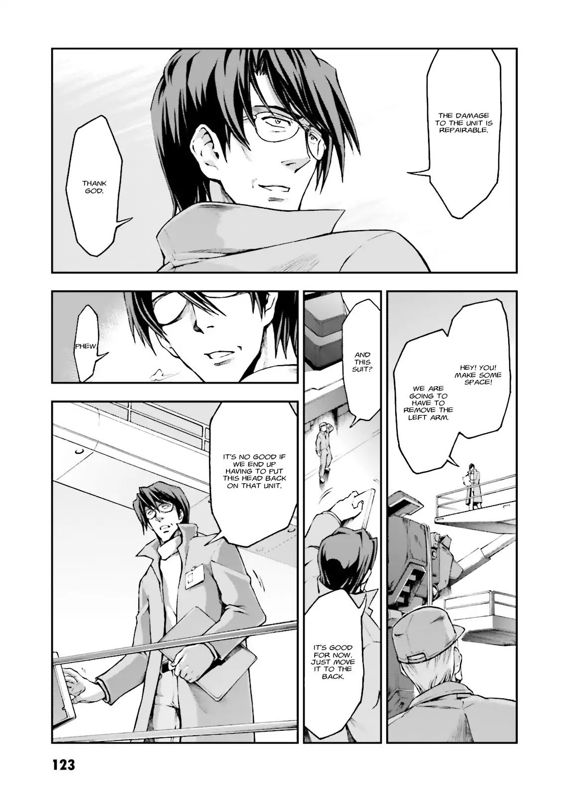Kidou Sensehi Gundam - The Blue Destiny Chapter 4 page 16 - Chapter 4: Stage 4 - Tenacious Trackers