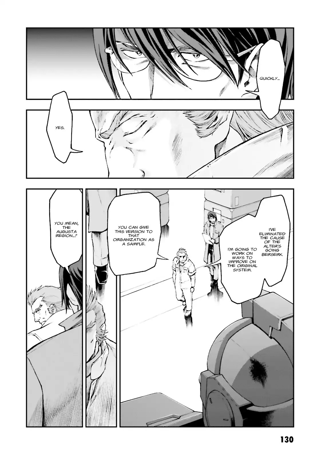 Kidou Sensehi Gundam - The Blue Destiny Chapter 4 page 22 - Chapter 4: Stage 4 - Tenacious Trackers