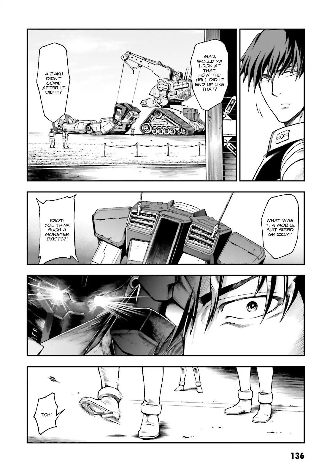 Kidou Sensehi Gundam - The Blue Destiny Chapter 4 page 28 - Chapter 4: Stage 4 - Tenacious Trackers
