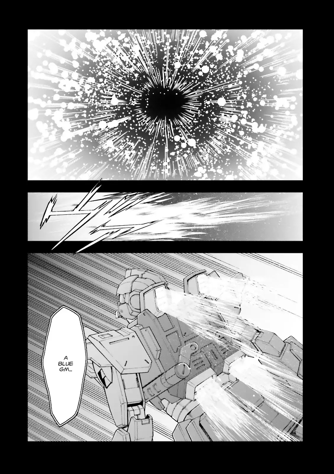 Kidou Sensehi Gundam - The Blue Destiny Chapter 4 page 29 - Chapter 4: Stage 4 - Tenacious Trackers