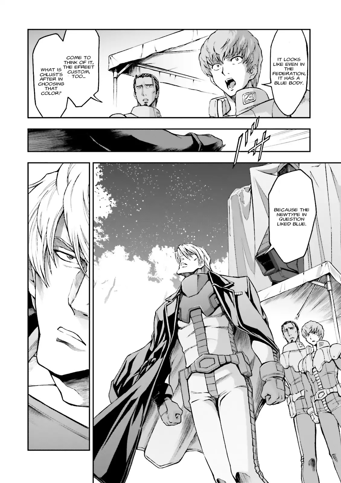 Kidou Sensehi Gundam - The Blue Destiny Chapter 5 page 10 - Chapter 5: Stage 5 - Fight to the Death in the Wilderness