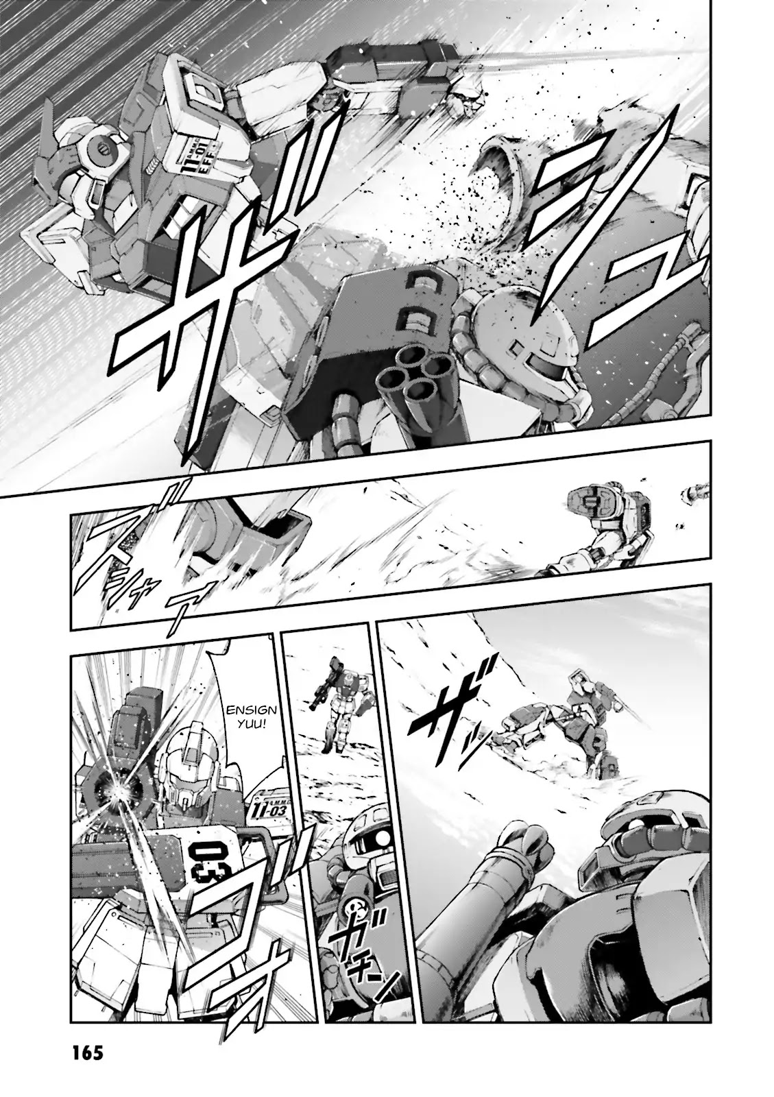 Kidou Sensehi Gundam - The Blue Destiny Chapter 5 page 21 - Chapter 5: Stage 5 - Fight to the Death in the Wilderness