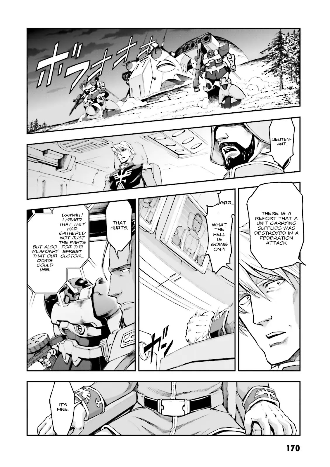 Kidou Sensehi Gundam - The Blue Destiny Chapter 5 page 26 - Chapter 5: Stage 5 - Fight to the Death in the Wilderness