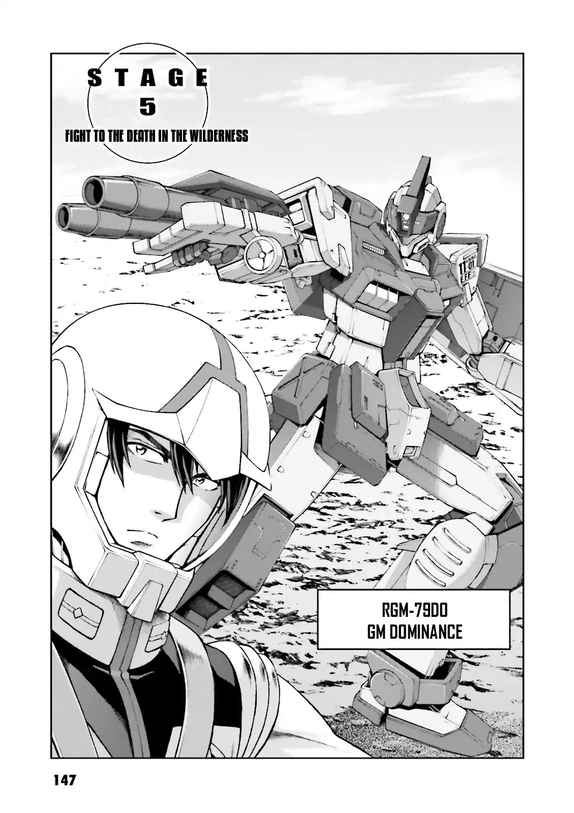 Kidou Sensehi Gundam - The Blue Destiny Chapter 5 page 3 - Chapter 5: Stage 5 - Fight to the Death in the Wilderness