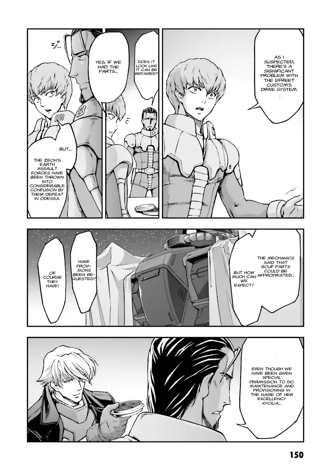 Kidou Sensehi Gundam - The Blue Destiny Chapter 5 page 6 - Chapter 5: Stage 5 - Fight to the Death in the Wilderness