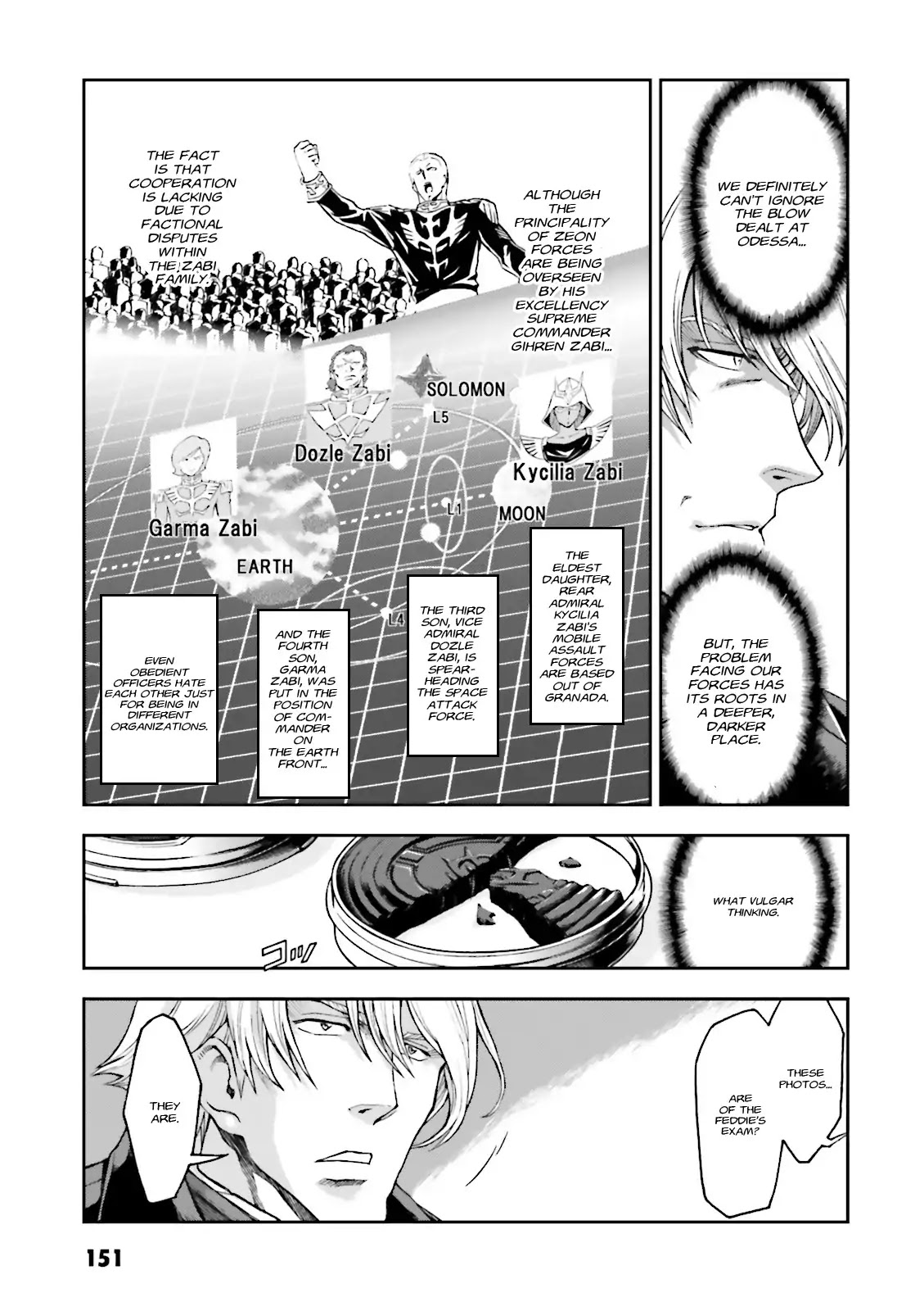 Kidou Sensehi Gundam - The Blue Destiny Chapter 5 page 7 - Chapter 5: Stage 5 - Fight to the Death in the Wilderness