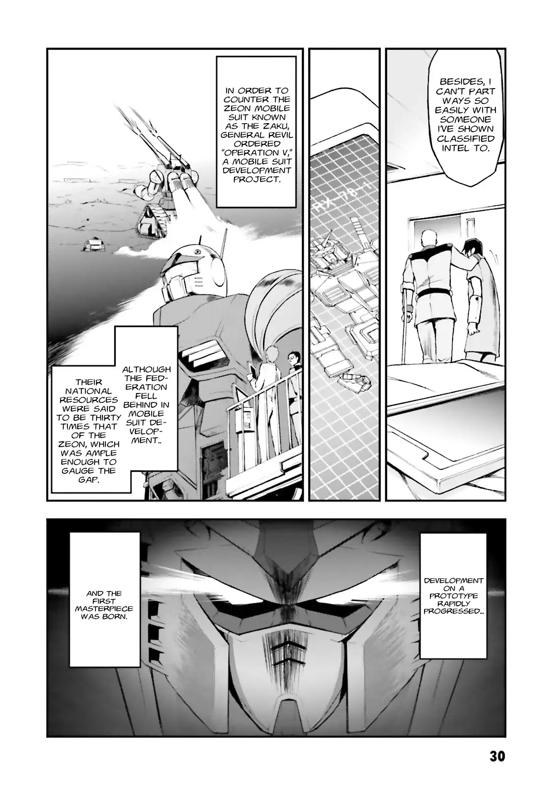 Kidou Sensei Gundam Gaiden - The Blue Destiny (TAICHI You) Chapter 1 page 28 - Chapter 1: Stage 1 - 11th Autonomous Mechanized Composite Corps