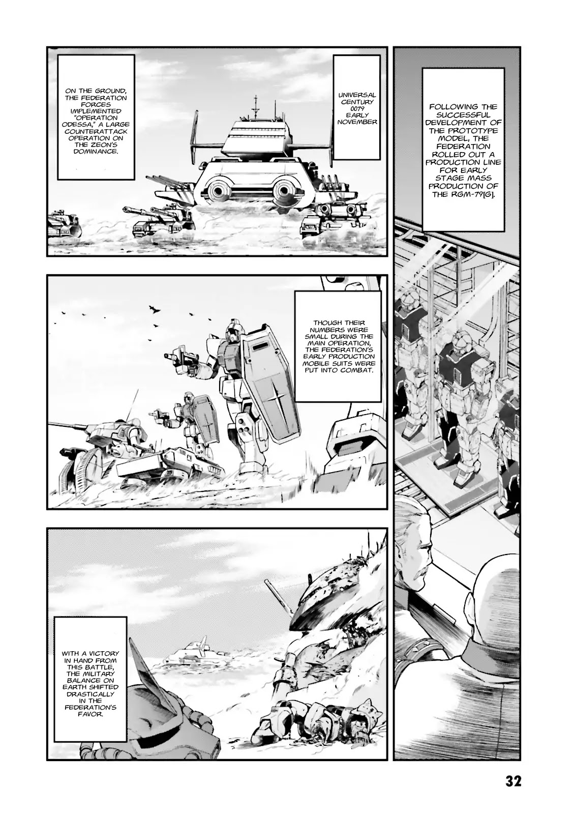 Kidou Sensei Gundam Gaiden - The Blue Destiny (TAICHI You) Chapter 1 page 30 - Chapter 1: Stage 1 - 11th Autonomous Mechanized Composite Corps