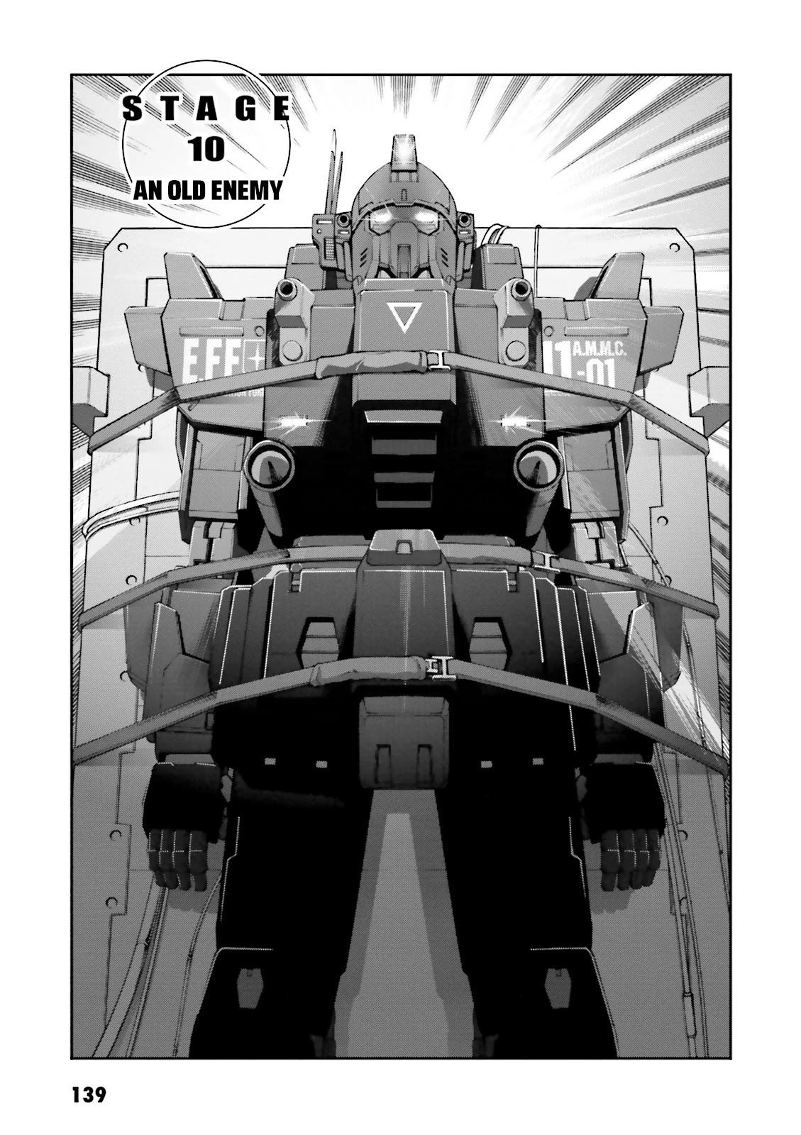 Kidou Sensei Gundam Gaiden - The Blue Destiny (TAICHI You) Chapter 10 page 1 - Chapter 10: An Old Enemy