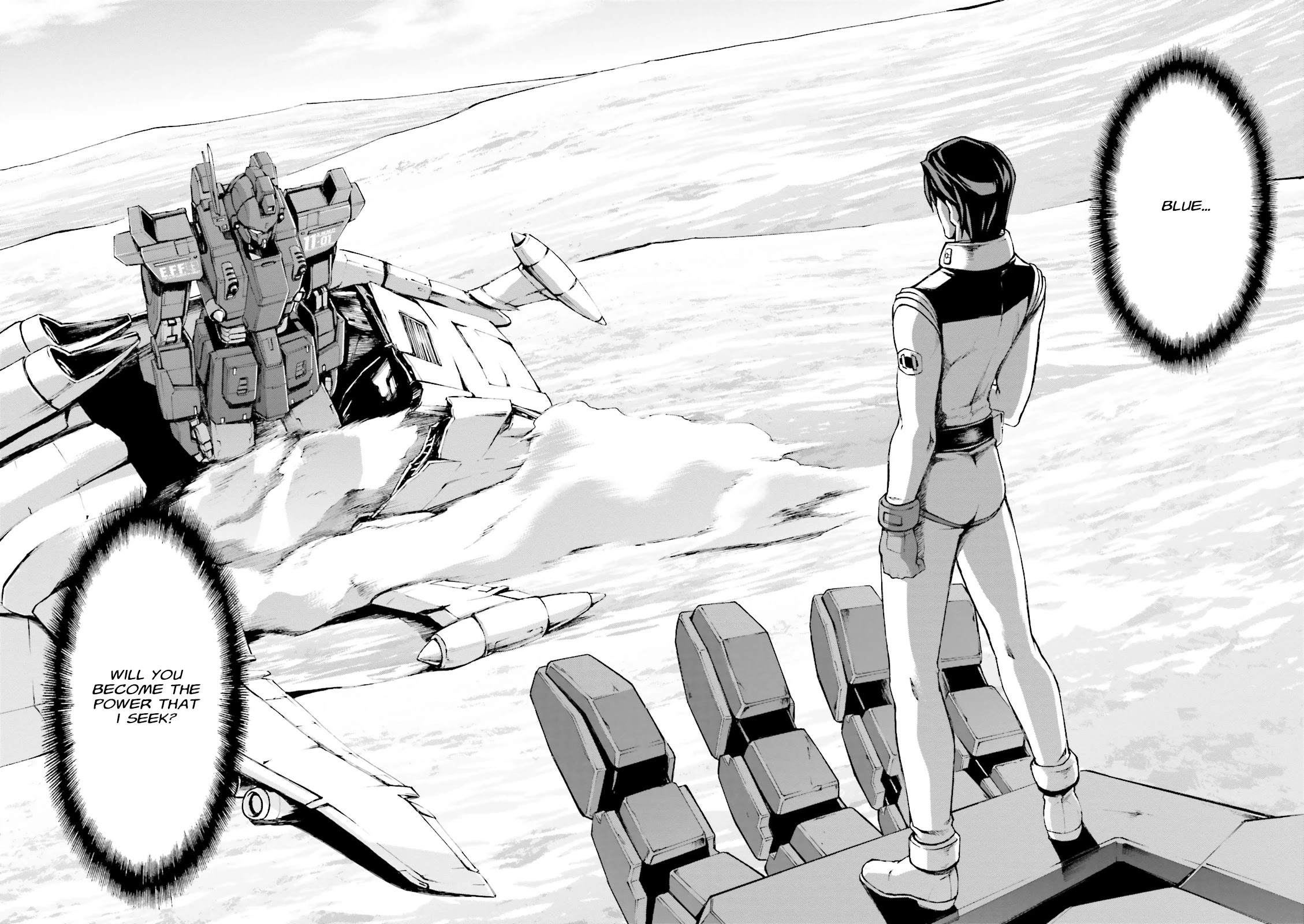 Kidou Sensei Gundam Gaiden - The Blue Destiny (TAICHI You) Chapter 10 page 44 - Chapter 10: An Old Enemy