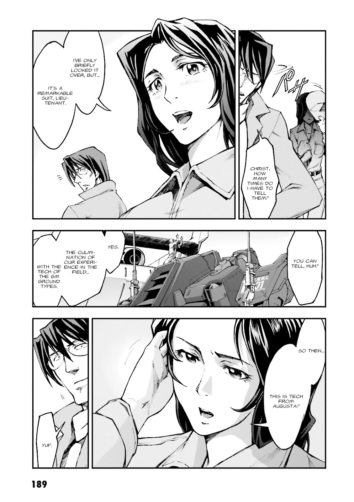 Kidou Sensei Gundam Gaiden - The Blue Destiny (TAICHI You) Chapter 10 page 50 - Chapter 10: An Old Enemy