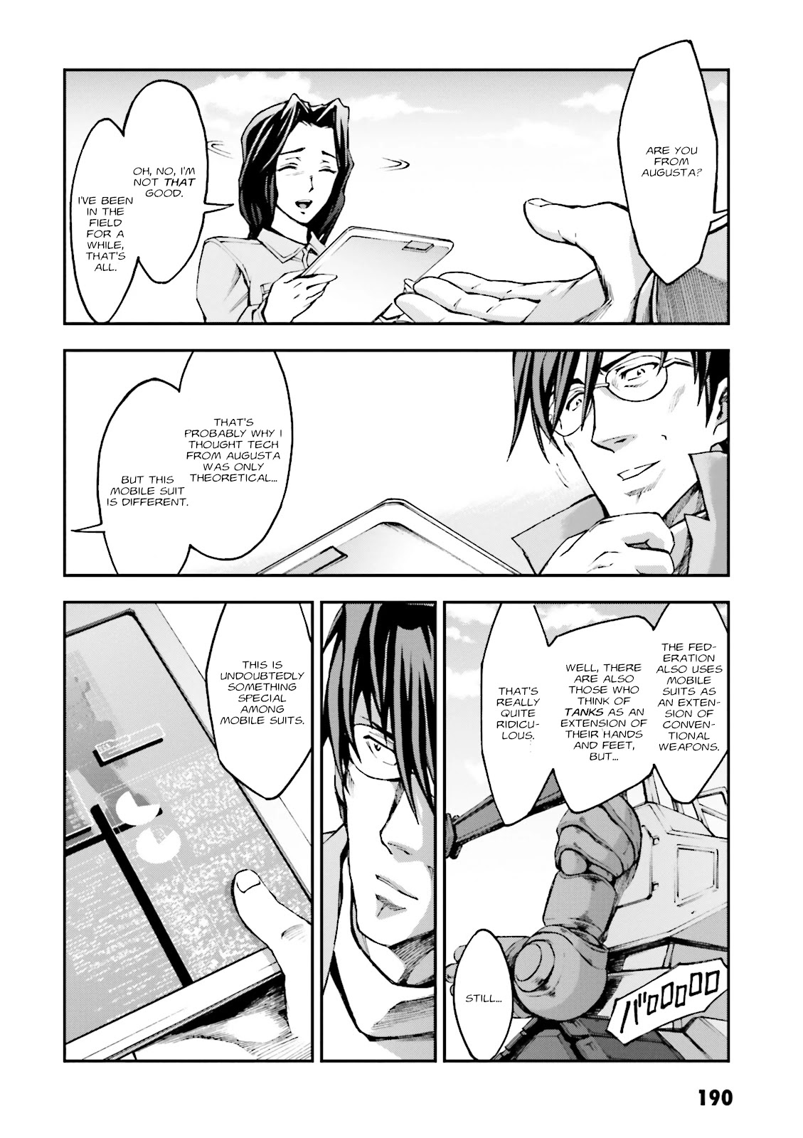 Kidou Sensei Gundam Gaiden - The Blue Destiny (TAICHI You) Chapter 10 page 51 - Chapter 10: An Old Enemy