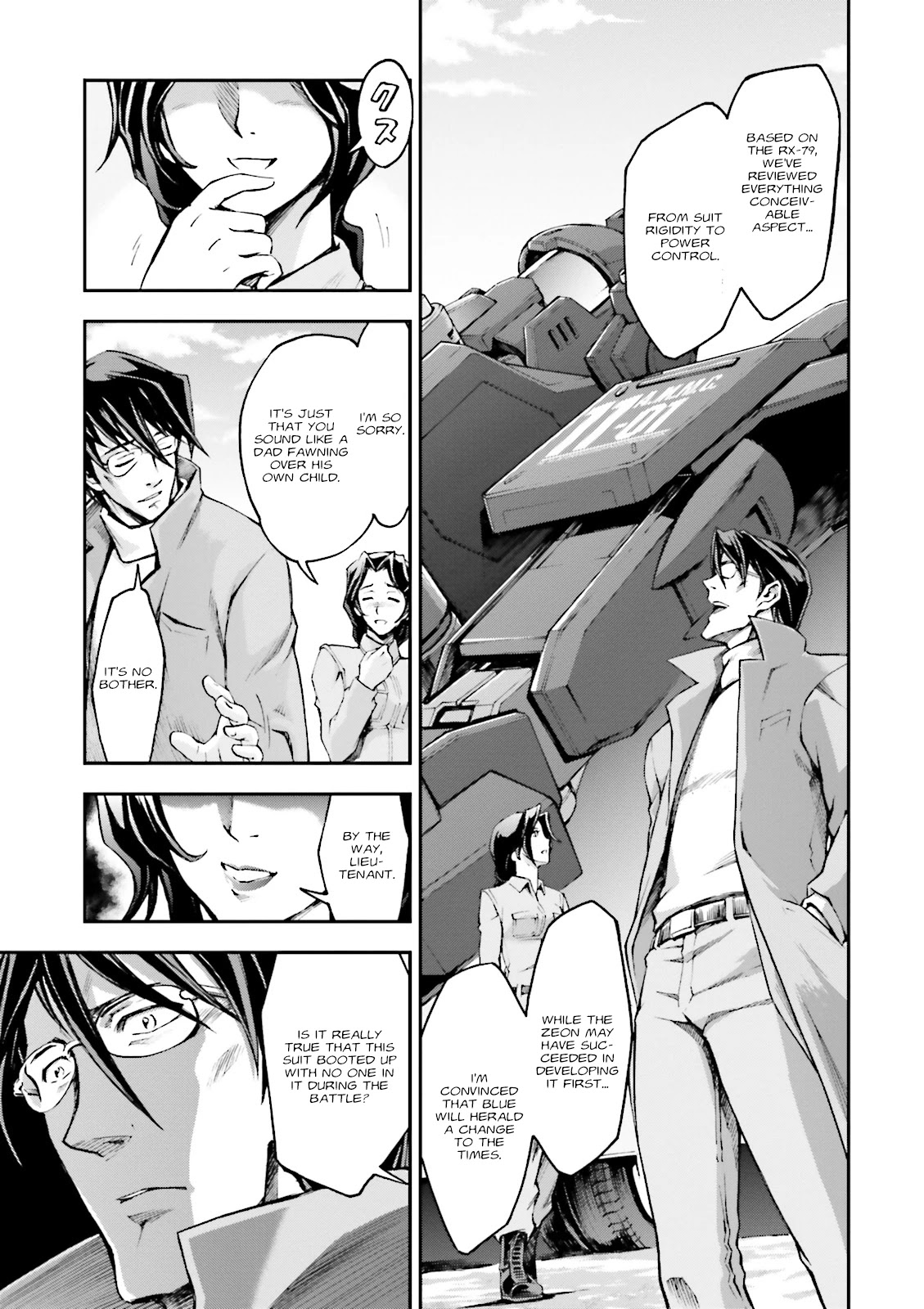 Kidou Sensei Gundam Gaiden - The Blue Destiny (TAICHI You) Chapter 10 page 52 - Chapter 10: An Old Enemy