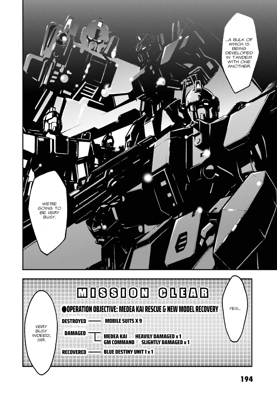 Kidou Sensei Gundam Gaiden - The Blue Destiny (TAICHI You) Chapter 10 page 55 - Chapter 10: An Old Enemy