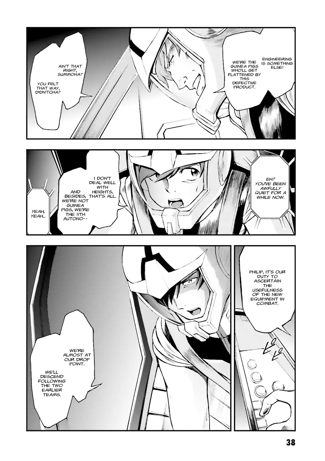Kidou Sensei Gundam Gaiden - The Blue Destiny (TAICHI You) Chapter 2 page 6 - Chapter 2: Stage 2 - Attack by Moonlight