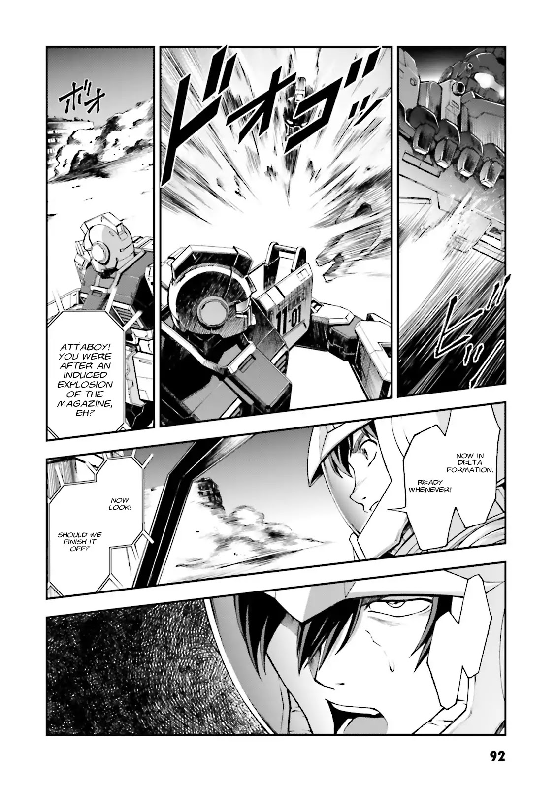 Kidou Sensei Gundam Gaiden - The Blue Destiny (TAICHI You) Chapter 3 page 22 - Chapter 3: Stage 3 - Blue Terror