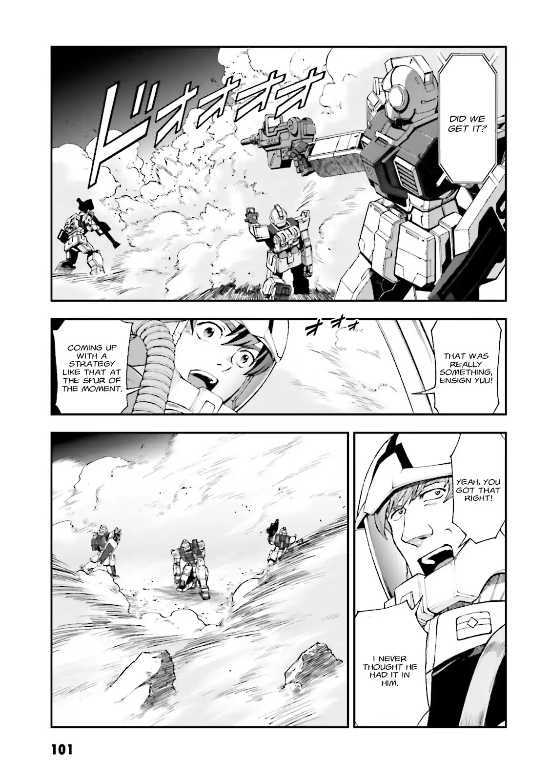 Kidou Sensei Gundam Gaiden - The Blue Destiny (TAICHI You) Chapter 3 page 31 - Chapter 3: Stage 3 - Blue Terror