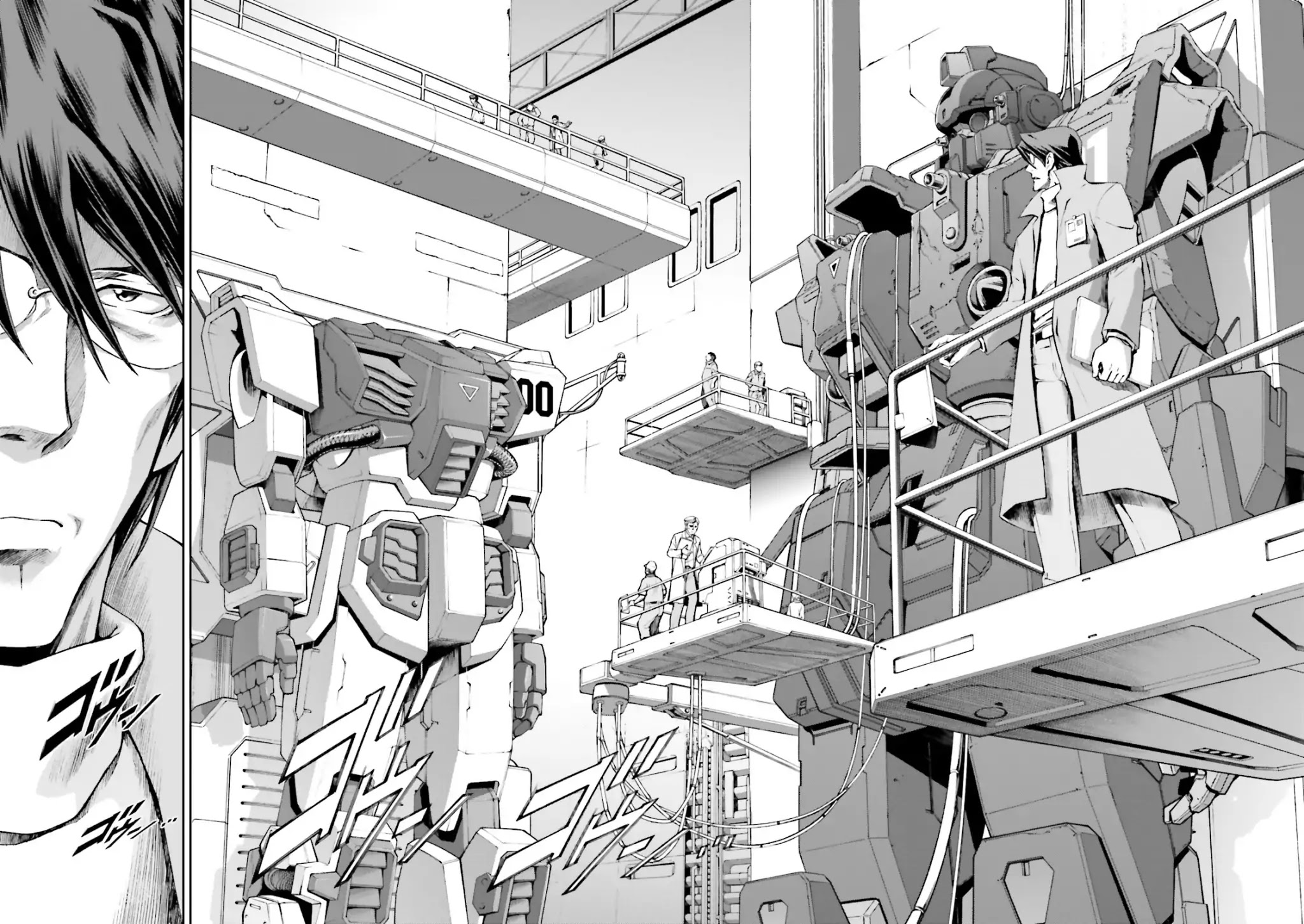 Kidou Sensei Gundam Gaiden - The Blue Destiny (TAICHI You) Chapter 4 page 17 - Chapter 4: Stage 4 - Tenacious Trackers