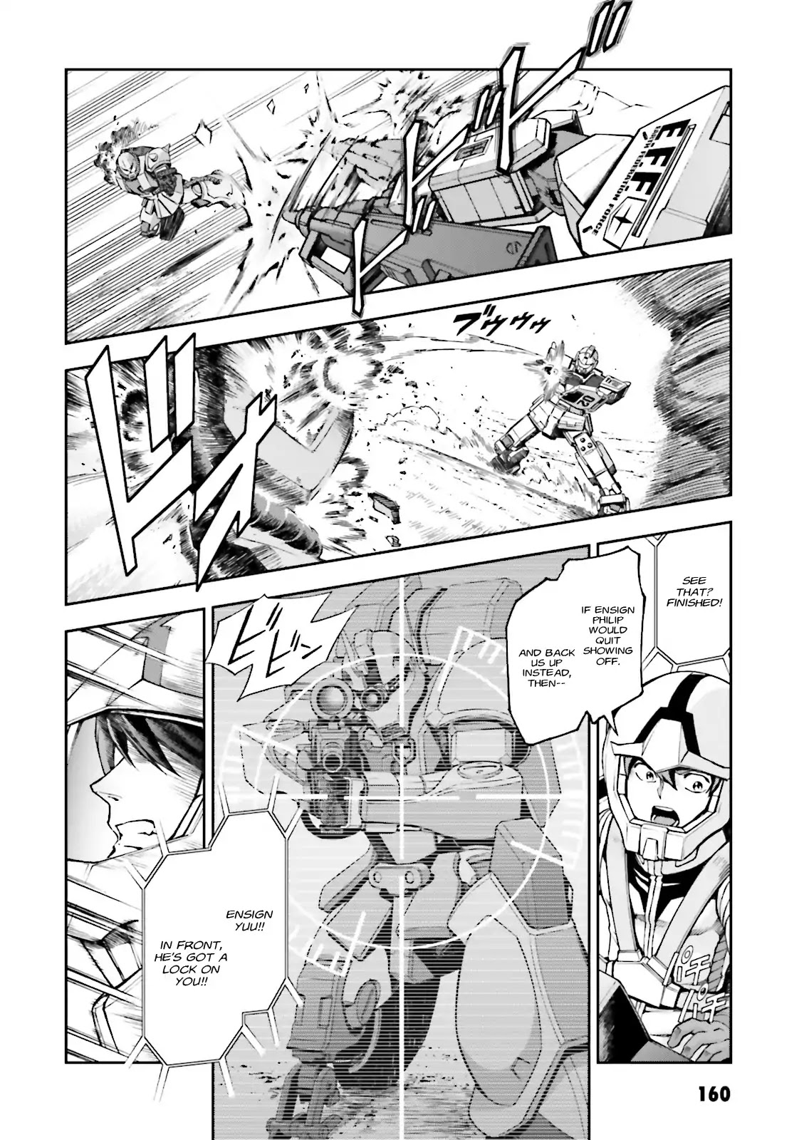 Kidou Sensei Gundam Gaiden - The Blue Destiny (TAICHI You) Chapter 5 page 16 - Chapter 5: Stage 5 - Fight to the Death in the Wilderness