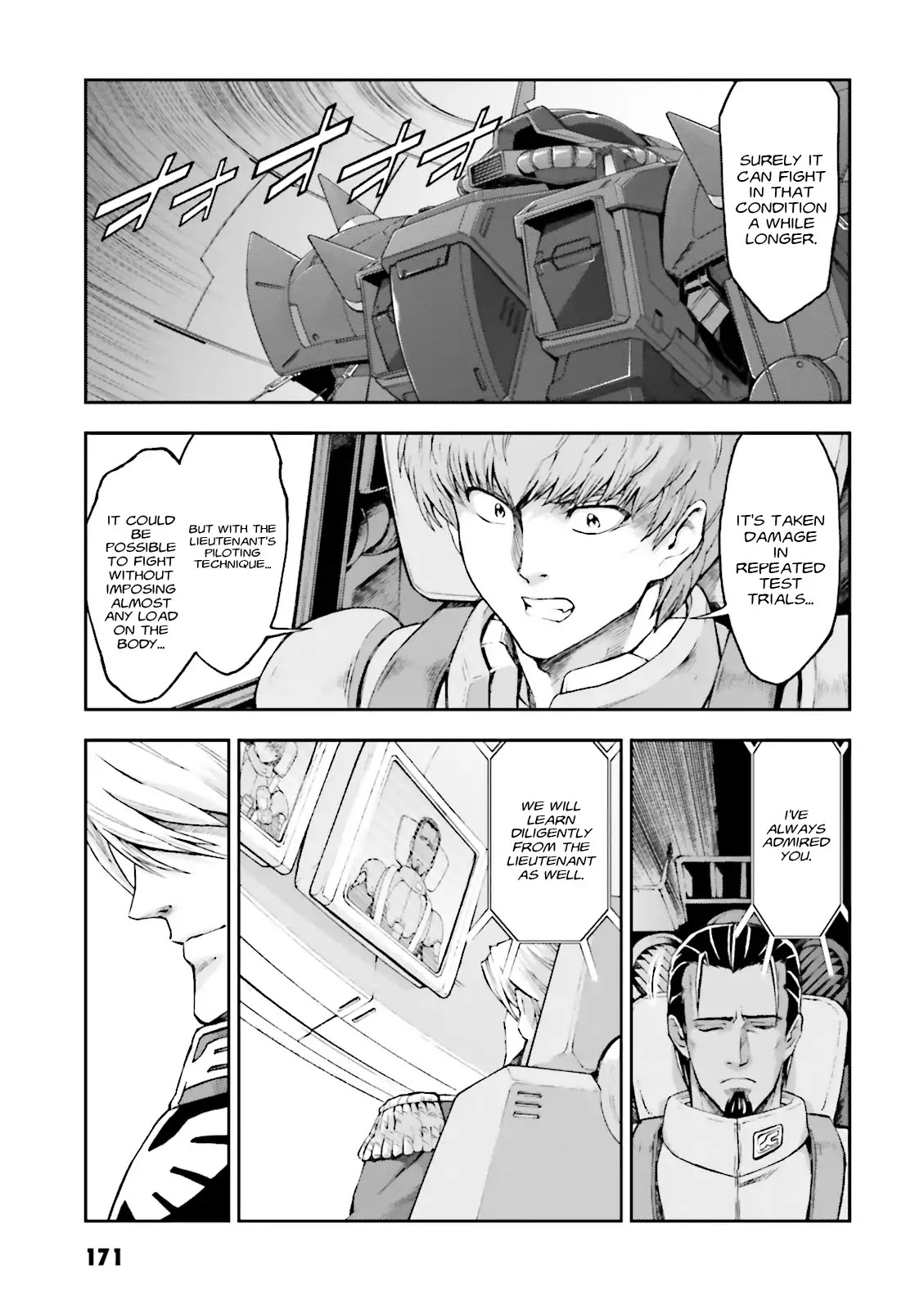 Kidou Sensei Gundam Gaiden - The Blue Destiny (TAICHI You) Chapter 5 page 27 - Chapter 5: Stage 5 - Fight to the Death in the Wilderness
