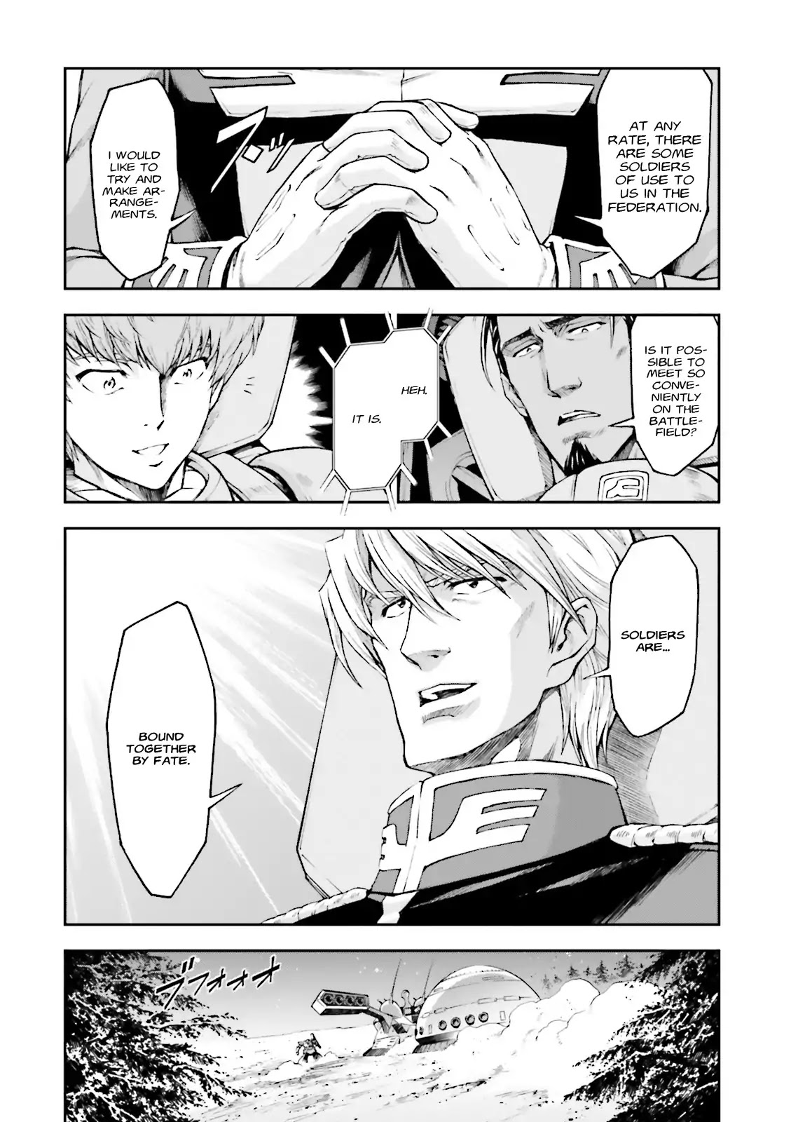Kidou Sensei Gundam Gaiden - The Blue Destiny (TAICHI You) Chapter 5 page 28 - Chapter 5: Stage 5 - Fight to the Death in the Wilderness