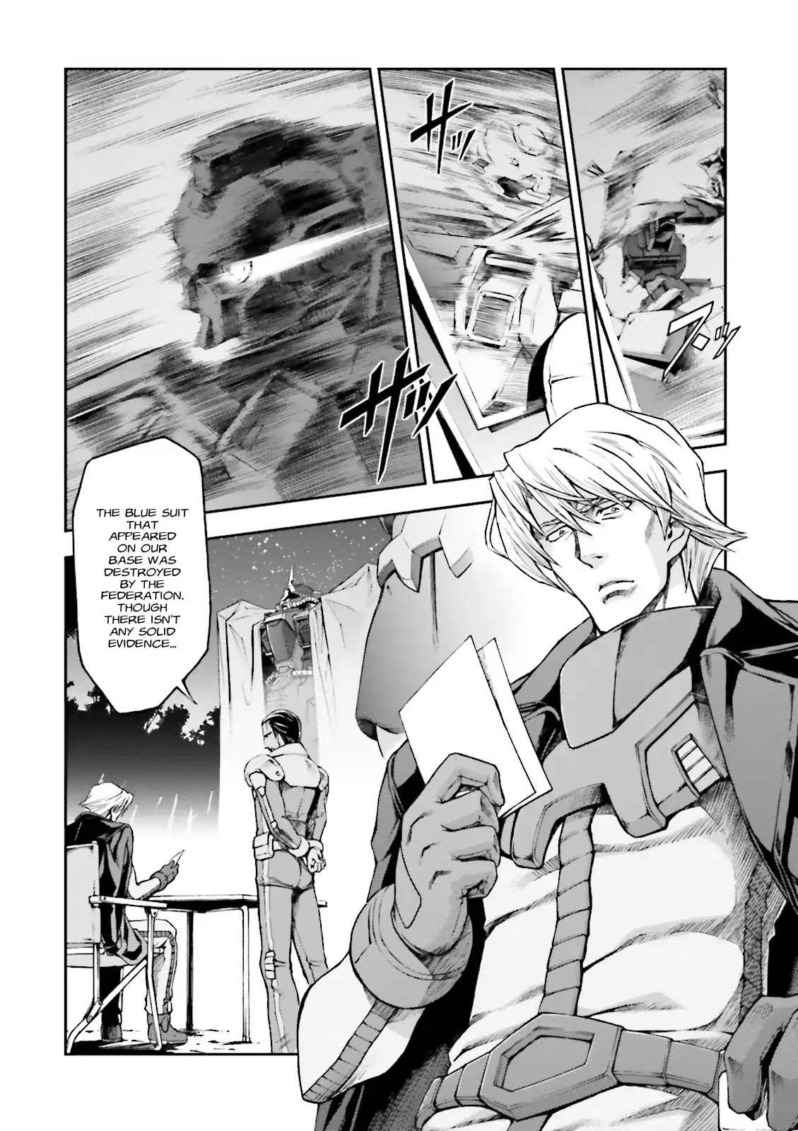 Kidou Sensei Gundam Gaiden - The Blue Destiny (TAICHI You) Chapter 5 page 4 - Chapter 5: Stage 5 - Fight to the Death in the Wilderness