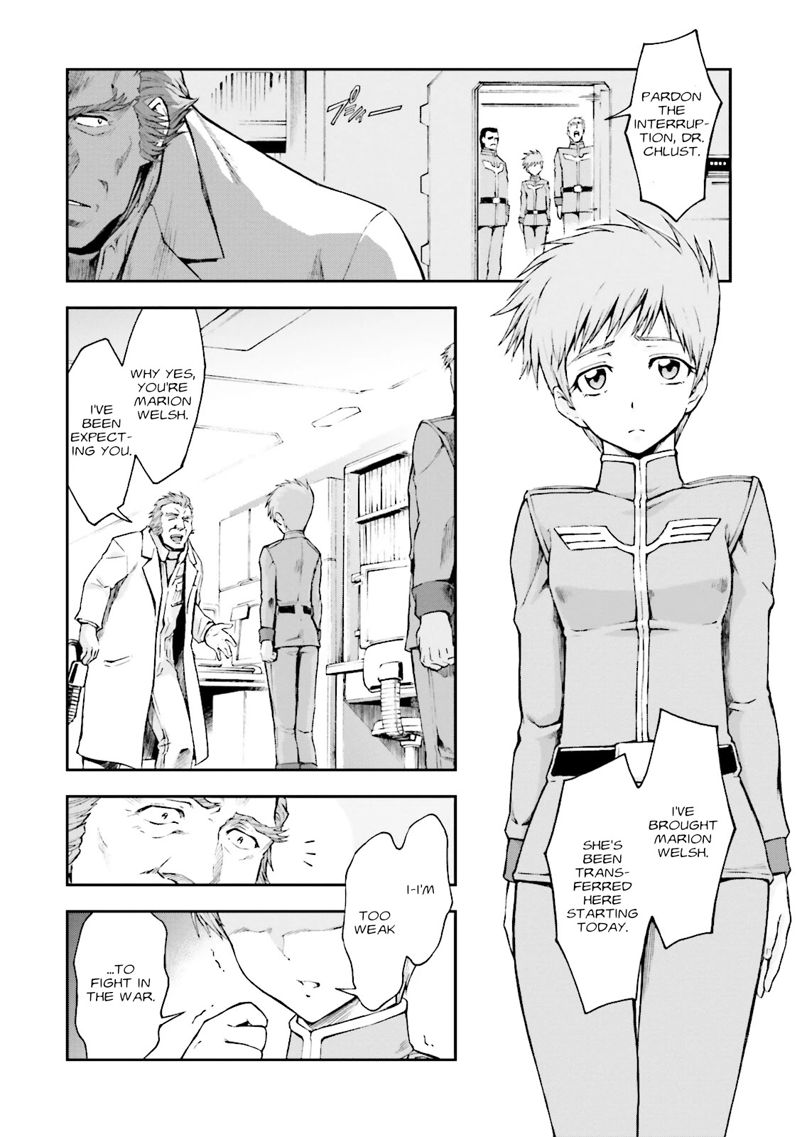 Kidou Sensei Gundam Gaiden - The Blue Destiny (TAICHI You) Chapter 6 page 12 - Chapter 6: Ace Pilot