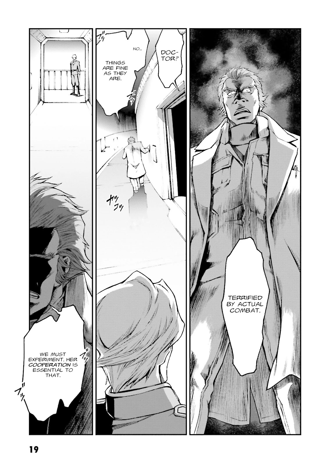 Kidou Sensei Gundam Gaiden - The Blue Destiny (TAICHI You) Chapter 6 page 19 - Chapter 6: Ace Pilot